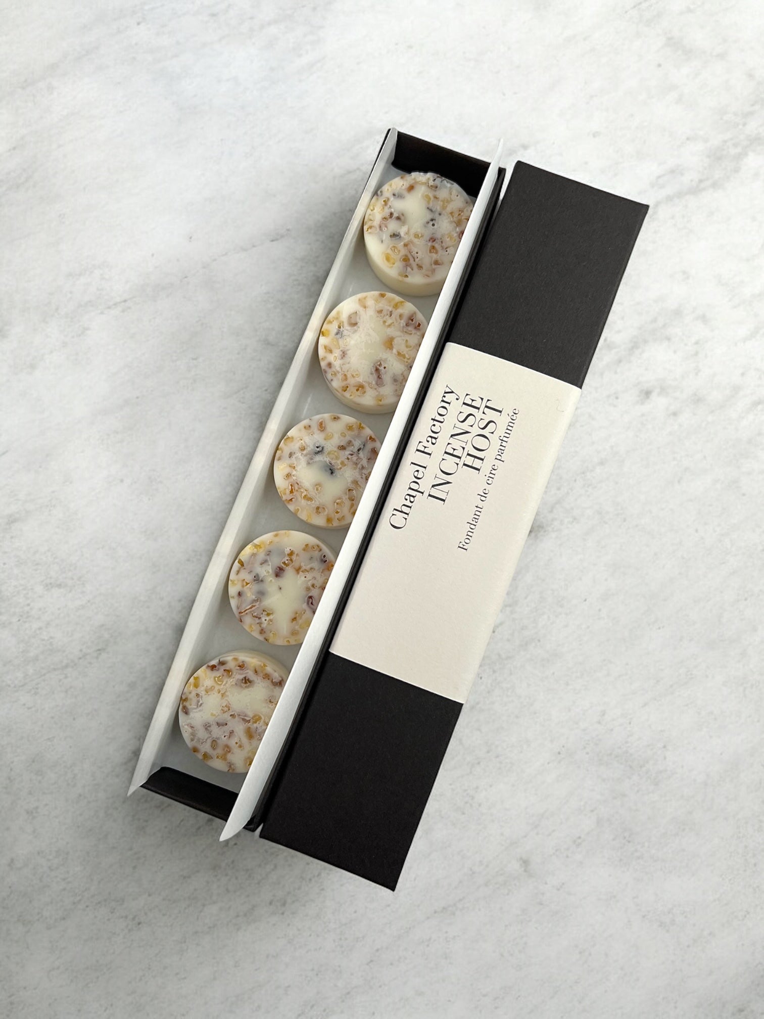 fondant de cire parfumée chapel factory